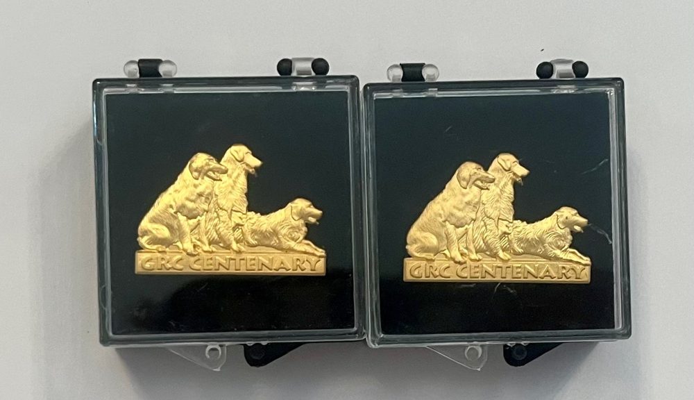 3 Champions Badges GRC Centenary badge £5 each