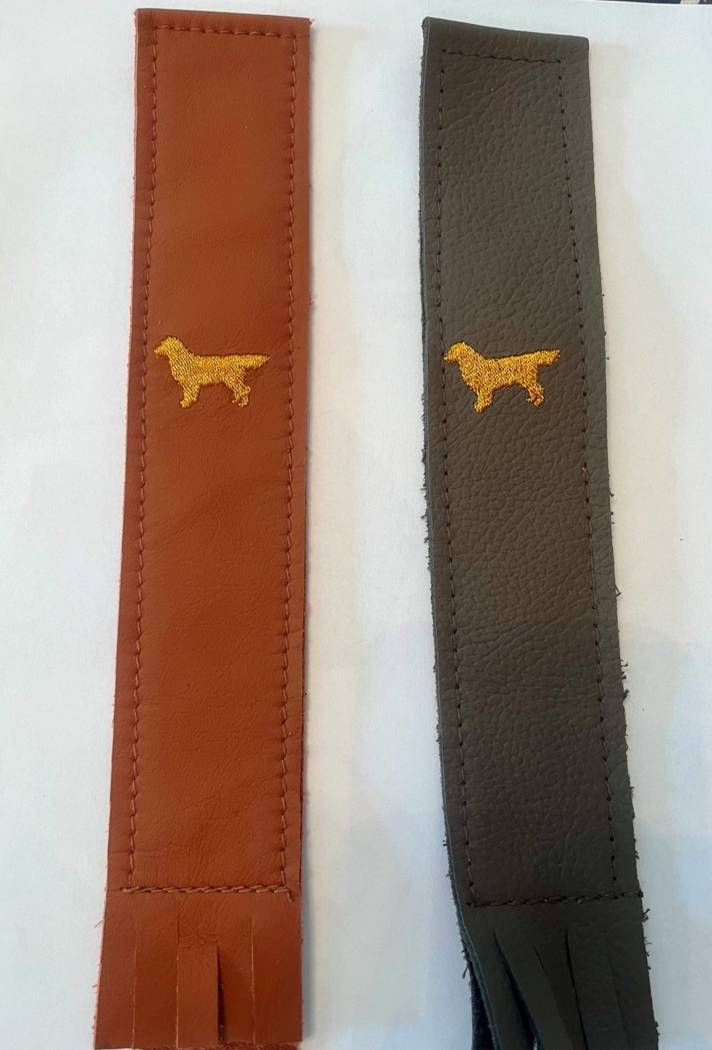 Leather book marks £6 each