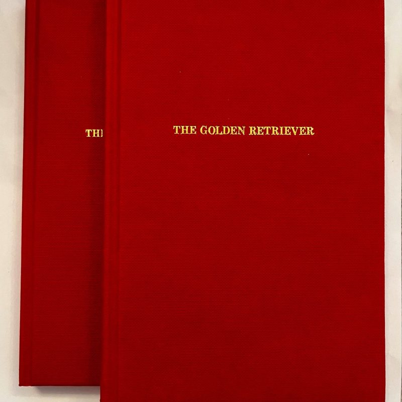 The Golden Retriever by Elma Stonex £10 each